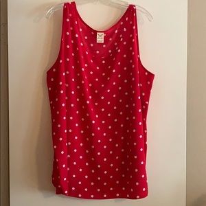 Polka dot tank ☀️ light & airy for summer!!